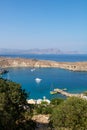 Lindos Beach in Rhodes