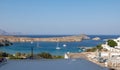 Lindos Beach in Rhodes