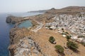 Lindos Rhodes island, Greece Royalty Free Stock Photo