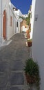 Lindos Streets and Passageways Royalty Free Stock Photo