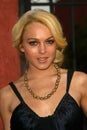 LINDSEY LOHAN Royalty Free Stock Photo