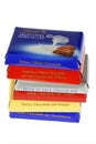 Lindt chocolate bars Royalty Free Stock Photo