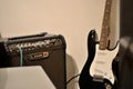 Line 6 Amp & Fender Royalty Free Stock Photo