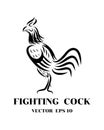 Logo of fighting cock eps 10