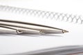 Line of ball-point pens Royalty Free Stock Photo