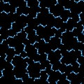 Line Bezier curve icon isolated seamless pattern on black background. Pen tool icon. Vector