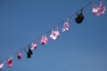 Line of bras, Kenmare, Ireland