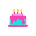 Line cake Icon