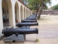 Line of canons fort jesus