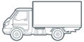 Line commercial truck