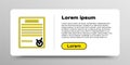 Line Confirmed document and check mark icon isolated on white background. Checklist icon. Business concept. Colorful