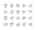 Line Cooking Icons