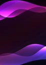 Line curve transparent layer abstract background Royalty Free Stock Photo