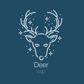 Line Deer logo
