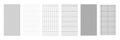 Line, dotted line grid banner notebook pattern school checkered sheet illustration.