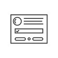 Simple User Interface Form, Online Registration, Webpage Layout