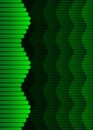 line drop green background desin vector