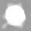 Line elements circle halftone background Royalty Free Stock Photo