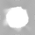 Line elements circle halftone background Royalty Free Stock Photo