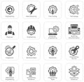 Line Engineering Icons