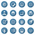 Line Engineering Icons Royalty Free Stock Photo