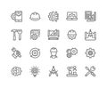 Line Engineering Icons