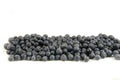 A line of fruit fresh sweet blueberry`s for you to do ... Royalty Free Stock Photo