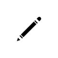 Line icon. Pencil symbol Royalty Free Stock Photo