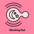 Vibrating Pad on pink