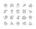 Line Magic Icons