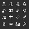 Line medical icons