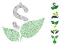 Line Mosaic Agriculture Startup Icon