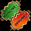 On-line and offline icon