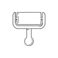 Line paint roller icon Royalty Free Stock Photo