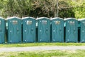 Event Portable Toilets Royalty Free Stock Photo