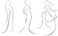 Line Sketches of Women