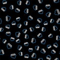 Line Software, web development, programming concept icon isolated seamless pattern on black background. Programming Royalty Free Stock Photo