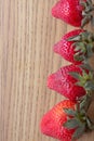 Line Of Strawberries