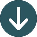 Arrow line style vector icon which can easily modify or edit it for social media Royalty Free Stock Photo
