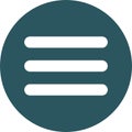 Bar line style vector icon which can easily modify or edit it for social media Royalty Free Stock Photo