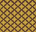 Line Thai Fabric seamless pattern background