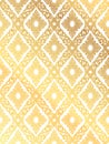 Line Thai, gold color tradition seamless pattern background