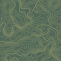 Line topographic map contour elevation background