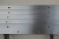 Line up metal slat Royalty Free Stock Photo