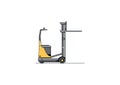 Modern reach truck forklift