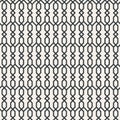 Line zigzag seamless abstract pattern monochrome or two colors v