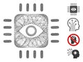 Linear Bionic Eye Processor Vector Mesh