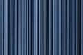 Linear blue ribbed background vertical stripes parallel infinite lines base gradient pattern poster Royalty Free Stock Photo