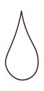Linear Drop Icon