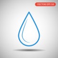 Linear drop icon.Vector illustration eps 10